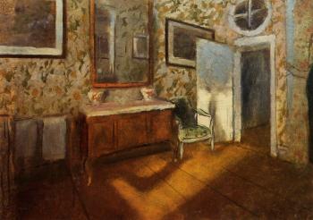 Edgar Degas : Interior at Menil Hubert